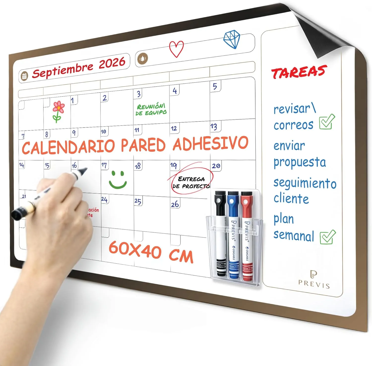 Pizarras adhesivas de pared